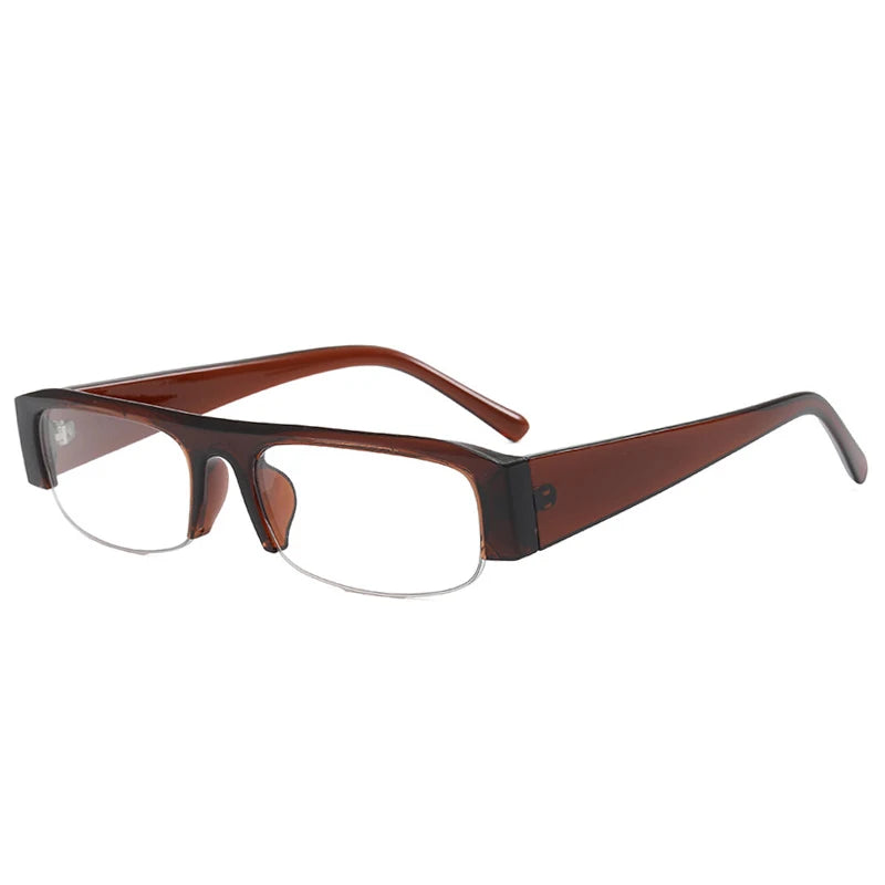 Lunettes de Soleil Rectangulaires Vintage — Unisexe, Protection UV400, 12 Coloris