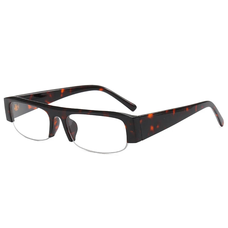 Lunettes de Soleil Rectangulaires Vintage — Unisexe, Protection UV400, 12 Coloris